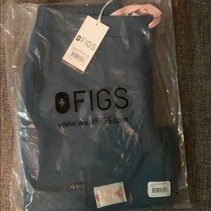 Figs Caribbean Blue Yola Skinny Scrub Pants XS